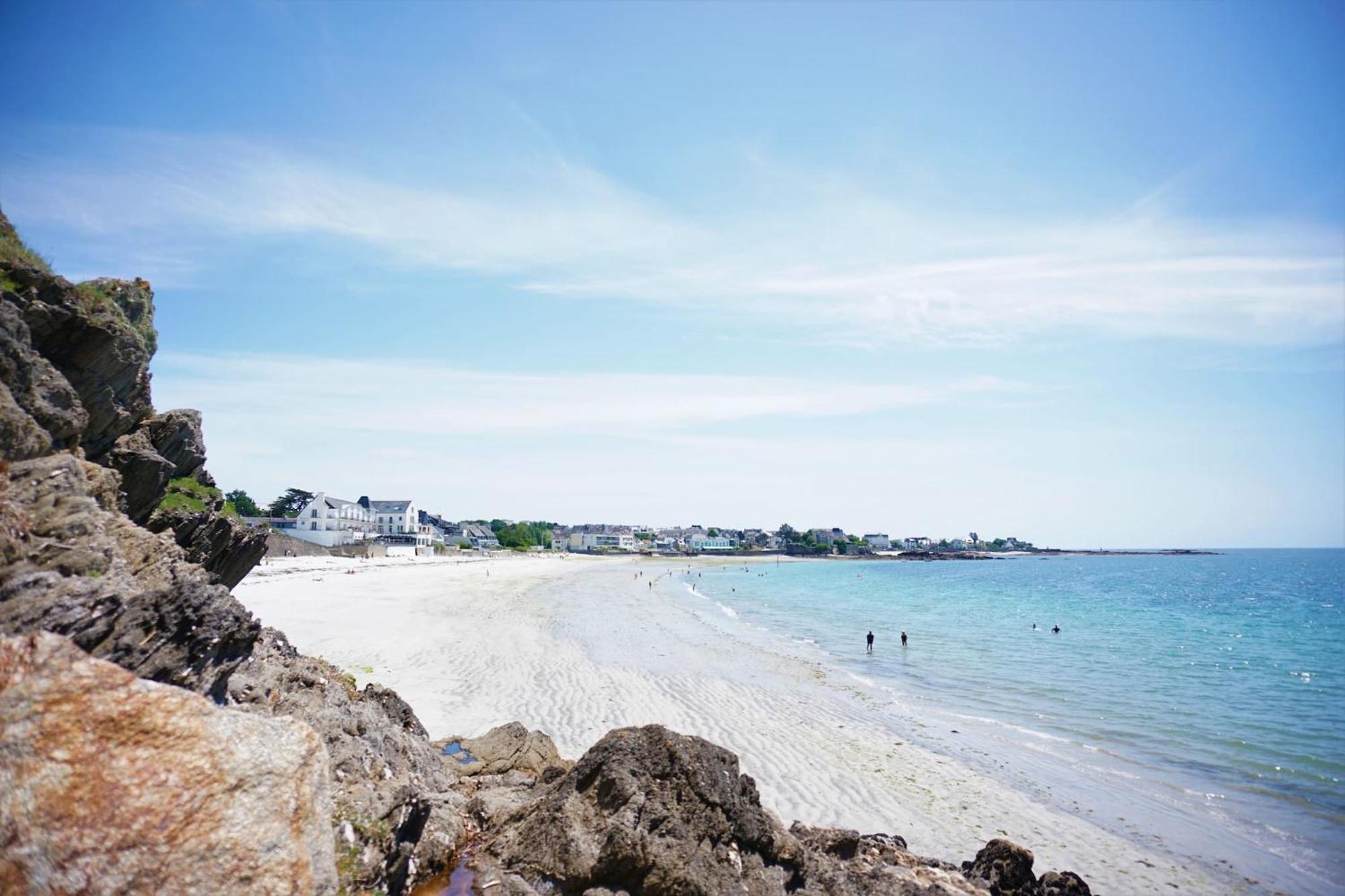 -Te Moana- Beau T2 Bis Surplombant La Mer Avec Parking Concarneau Exterior foto