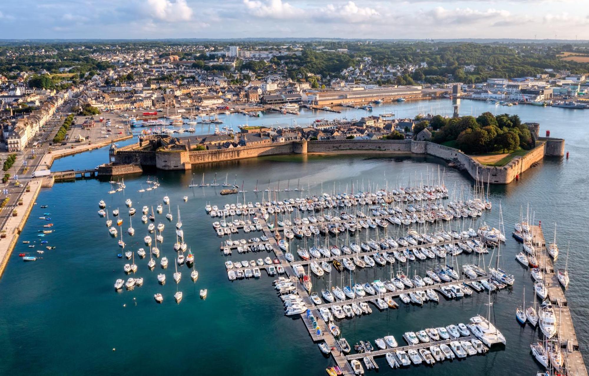 -Te Moana- Beau T2 Bis Surplombant La Mer Avec Parking Concarneau Exterior foto
